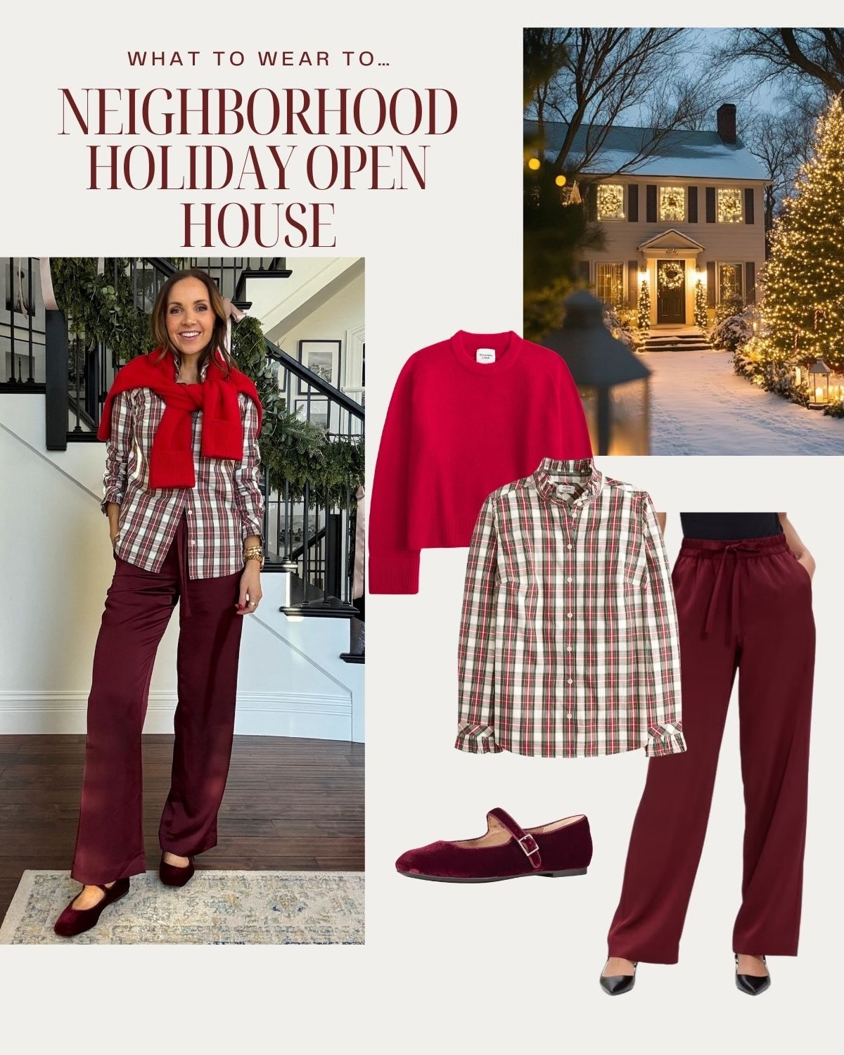 Holiday outfit inspiration 
@abercrombie sweater on sale! 

#LTKootd #LTKHoliday