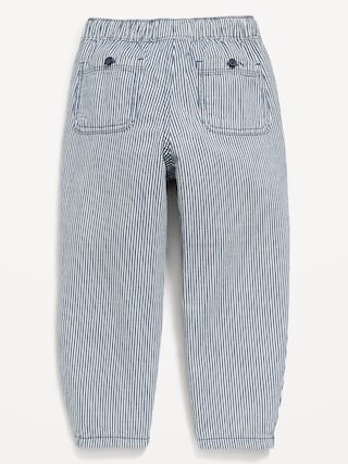 Pull-On Barrel-Leg Pants for Toddler Boys | Old Navy (CA)