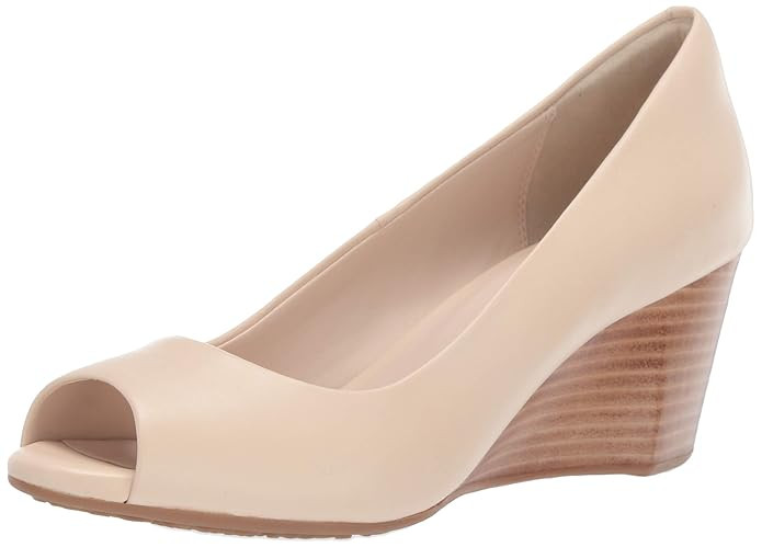 Cole Haan Women's Sadie Open Toe Wedge 65mm Pump | Amazon (US)