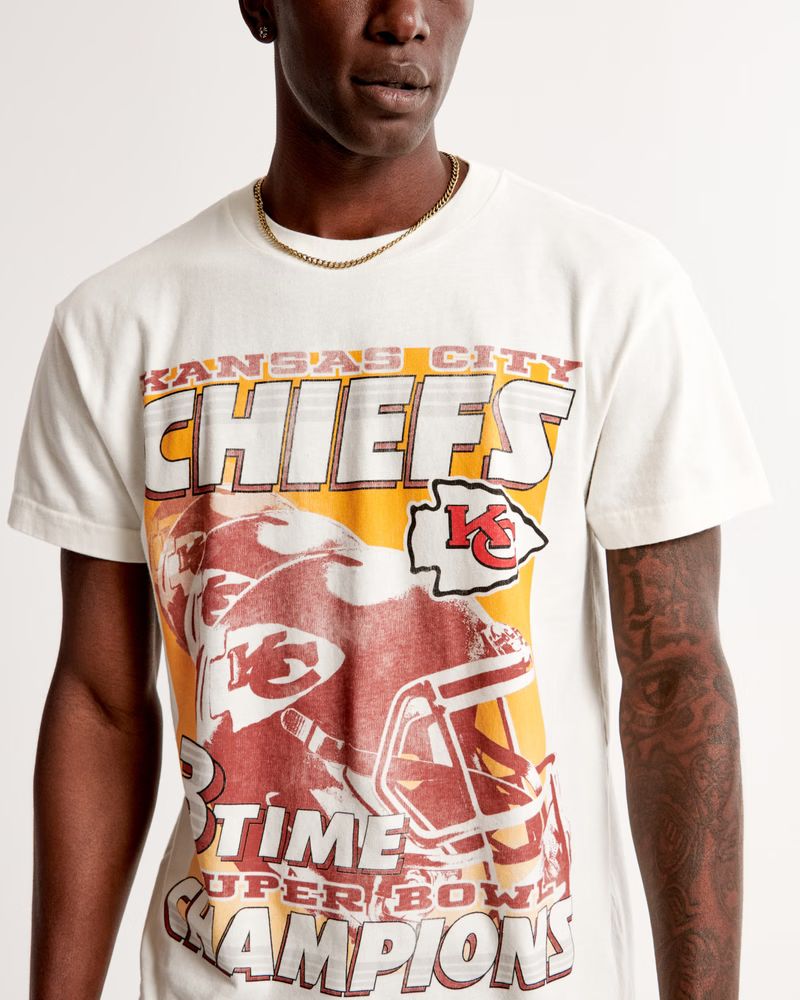 Kansas City Chiefs Graphic Tee | Abercrombie & Fitch (US)