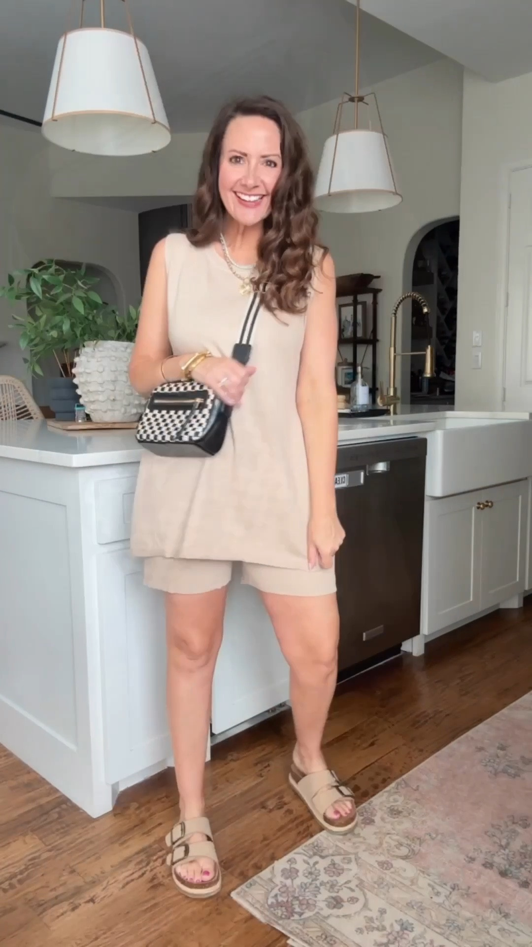 Wearing a medium in this Amazon short set!
.


#LTKSaleAlert #LTKOver40 #LTKFindsUnder50