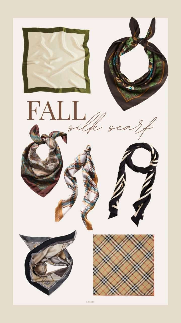 Often overlooked fall accessory - silk scarf!

fall outfit, wardrobe updates, elevated, sophisticated, upscale, Stefana Silber 

 #LTKSeasonal #LTKOver40 #LTKFindsUnder100