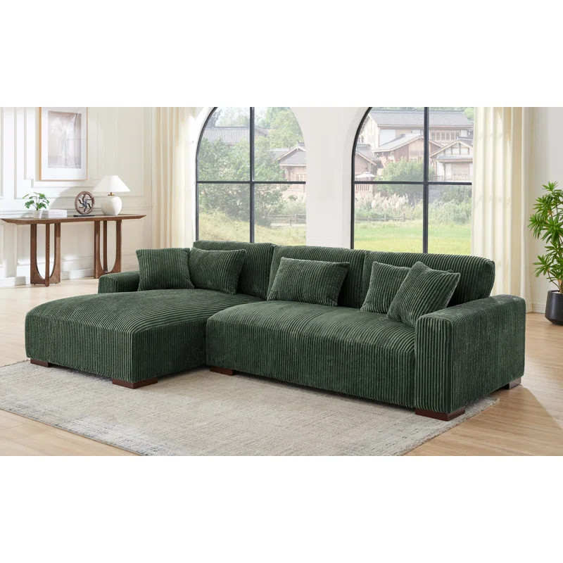 Asyiah 2 - Piece Upholstered Sectional | Wayfair North America