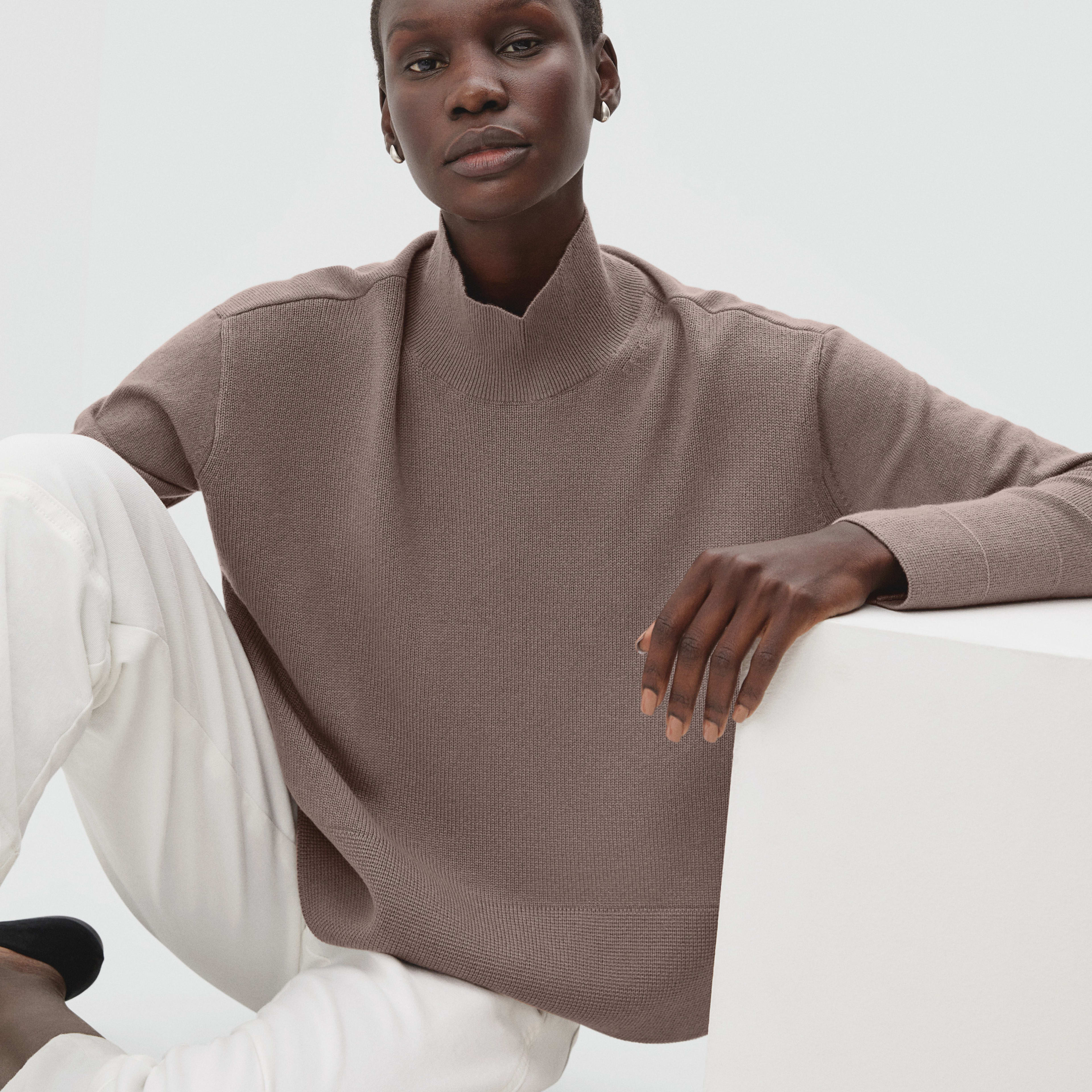 The Cashmere Square Turtleneck | Everlane