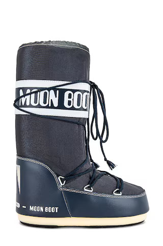 MOON BOOT Nylon Boot in Blue from Revolve.com | Revolve Clothing (Global)