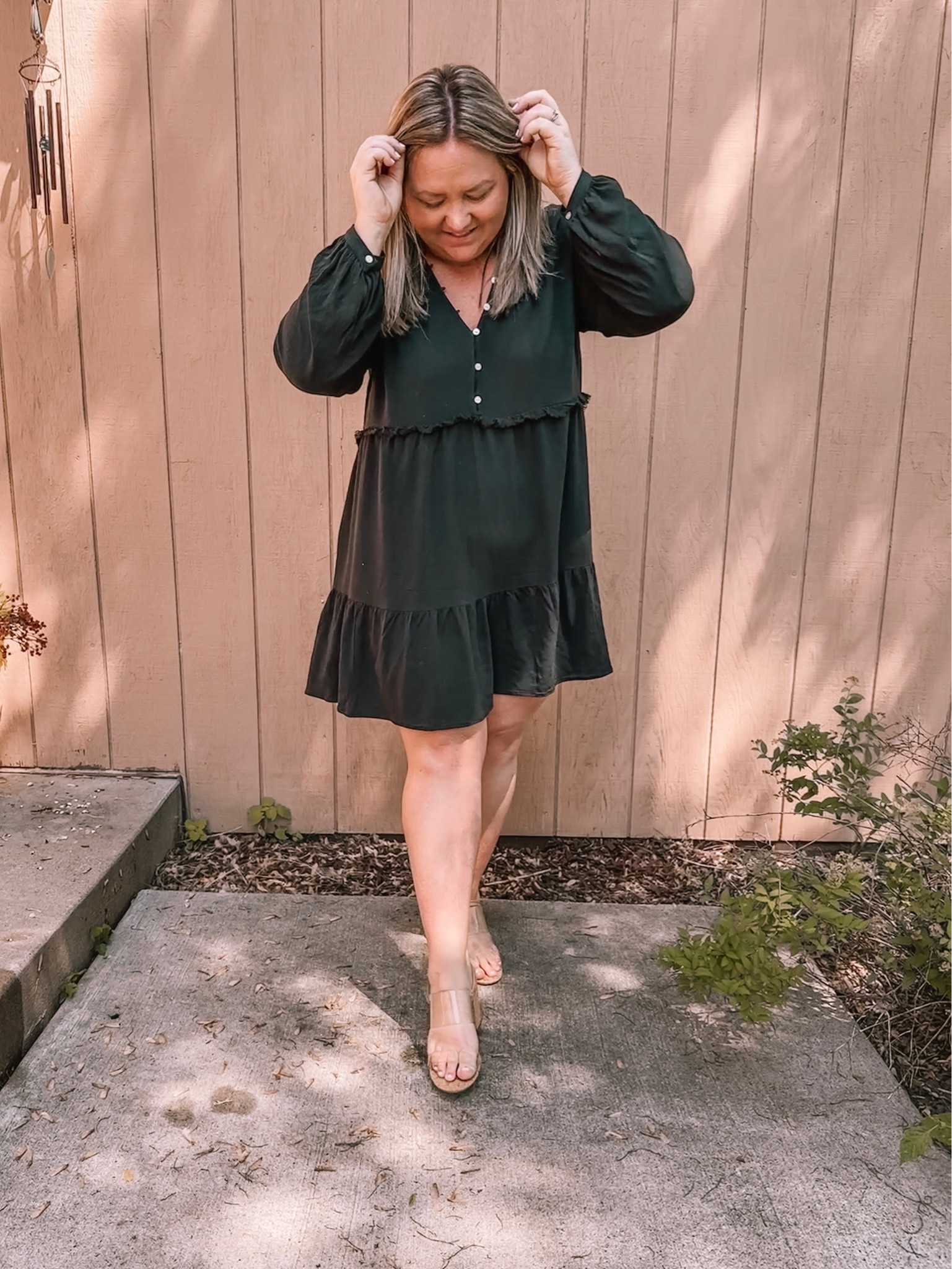 The Normal Brand peasant tiered wedding guest Black dress itsnomb faith necklace cross block heel nude biker short bike shorts Amazon finds Steve Madden Jaclyn hill cosmetics Ulta find blonde 

#LTKcurves #LTKxPrimeDay #LTKwedding