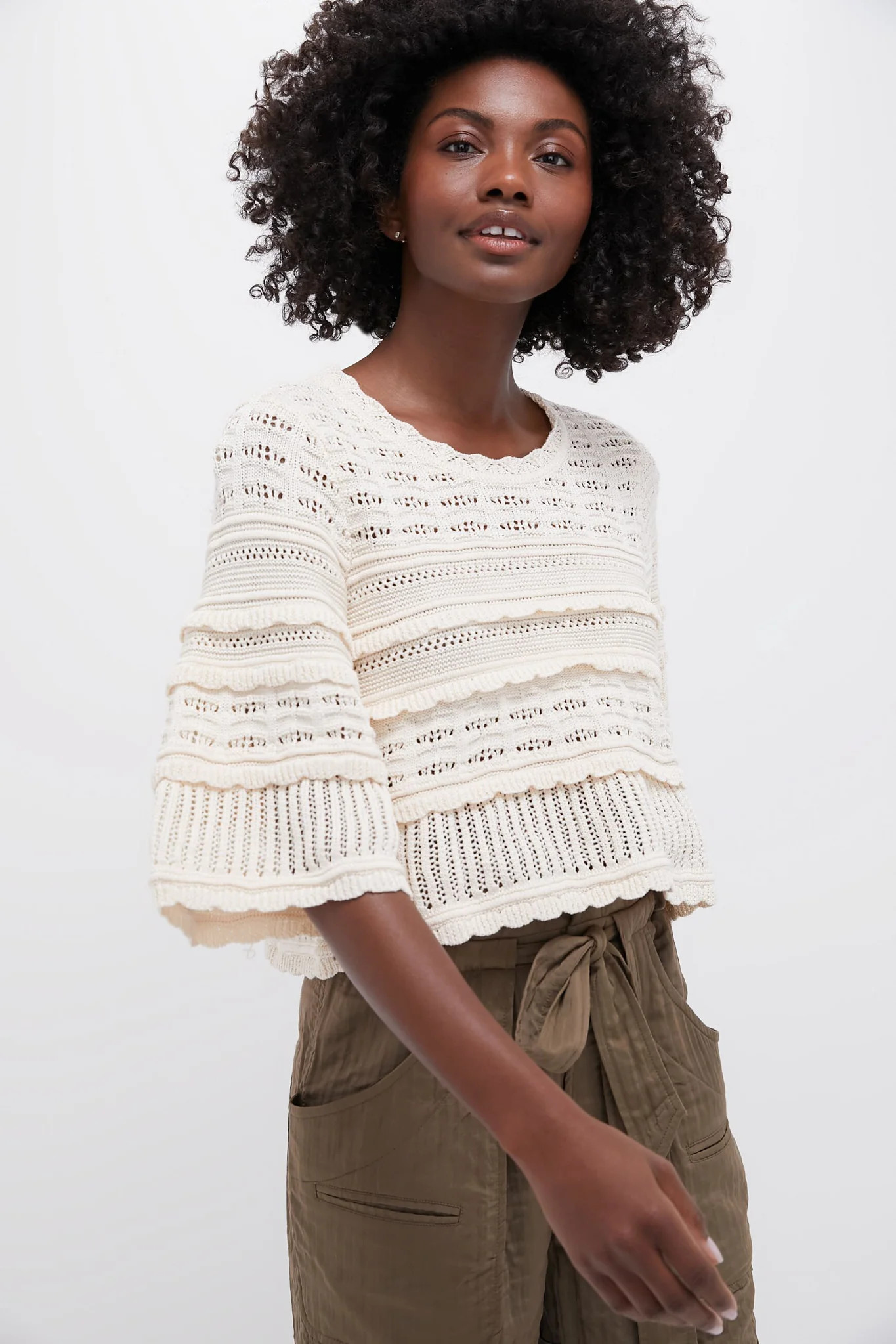 Ecru Azelia Top | Tuckernuck (US)