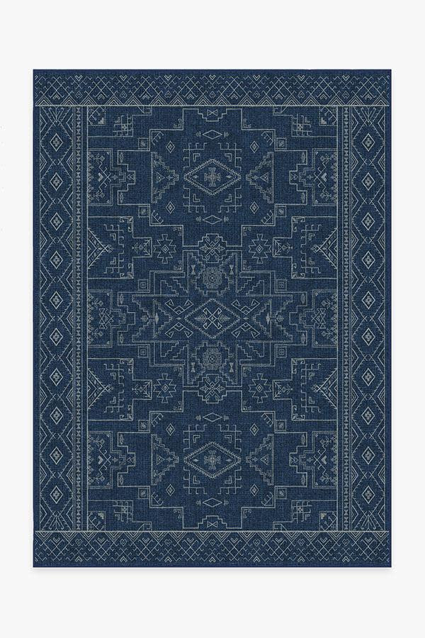 Leelu Navy Blue Rug | Ruggable