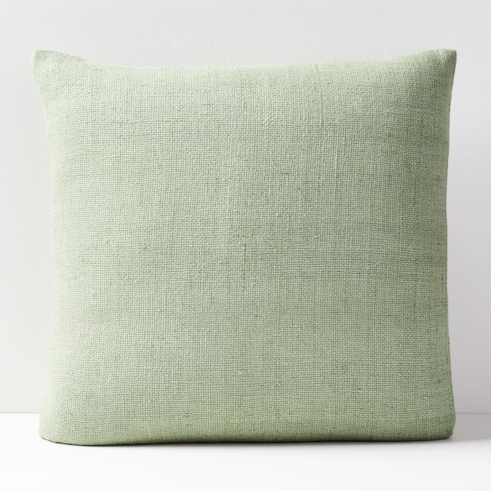 Silk Hand-Loomed Pillow Covers | West Elm (US)