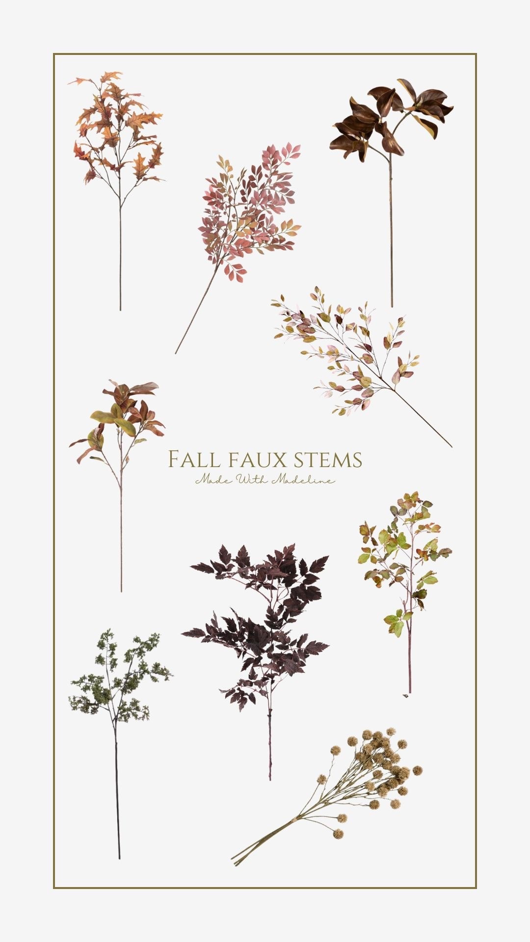 Round up of fall faux stems! One of my favorite ways to decorate for the season! 🍂

#LTKSeasonal #LTKHome