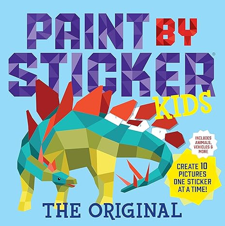 Paint by Sticker Kids, The Original: Create 10 Pictures One Sticker at a Time! (Kids Activity Boo... | Amazon (US)