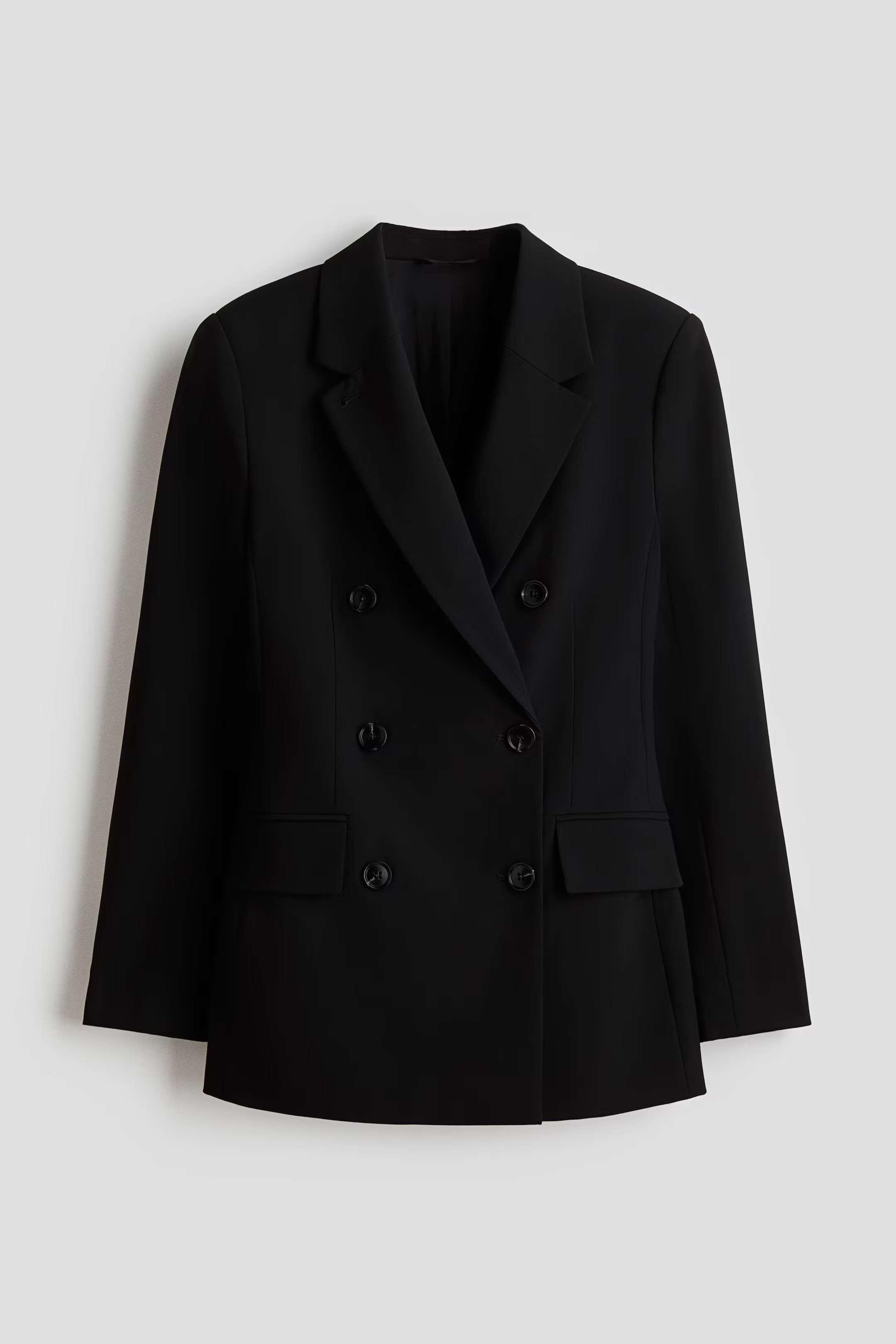 Wrinkle-resistant Double-breasted blazer | H&M (UK, MY, IN, SG, PH, TW, HK)