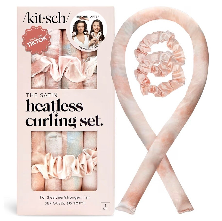 Love this option for beautiful heatless curls! Super easy to do 💗