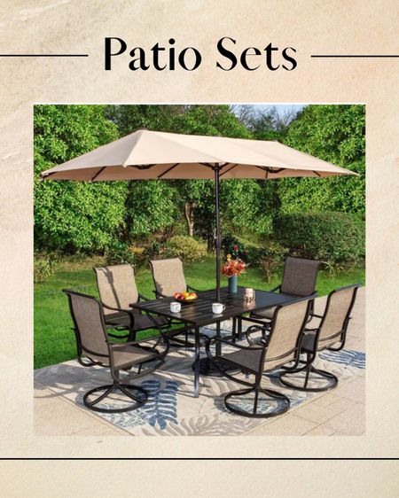 Check out the great patio sets at Target

Patio set, patio furniture, patio chair, outdoor furniture, patio couch, home, home decor, patio decor 

#LTKSeasonal #LTKhome #LTKfamily