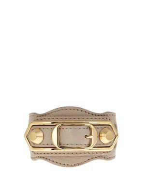 Classic Metallic-Edge leather bracelet | Matches (US)