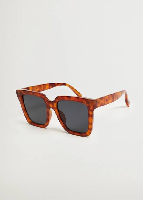 Oversize Sonnenbrille aus Schildplatt | MANGO (DE)