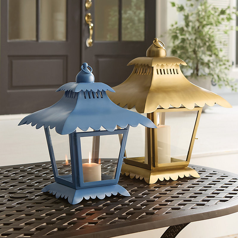 Newport Lantern - Brass Medium - Ballard Designs | Ballard Designs, Inc.