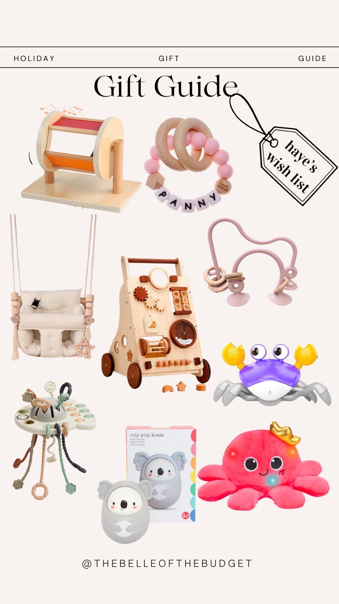 Hayes wishlist! Gift guide for the baby! 

#LTKbaby #LTKHoliday #LTKGiftGuide