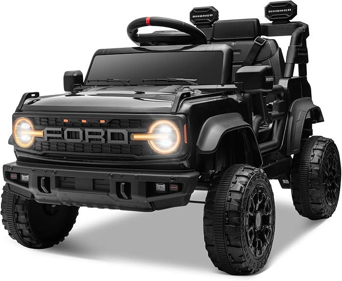 ENYOPRO 12V Licensed Ford Bronco Raptor Ride On Truck Car for Kids, Electric Play Car Ride-On Toy... | Amazon (US)