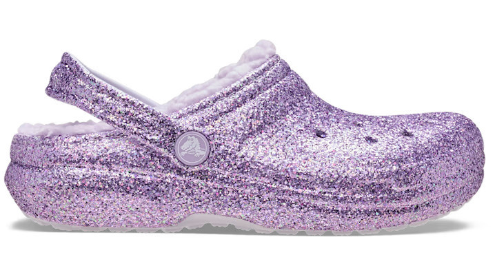 Kids’ Classic Lined Chunky Glitter Clog | Crocs (US)