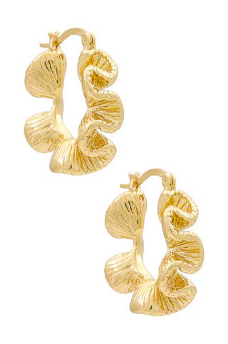 Amber Sceats x REVOLVE Wave Hoops in Gold from Revolve.com | Revolve Clothing (Global)