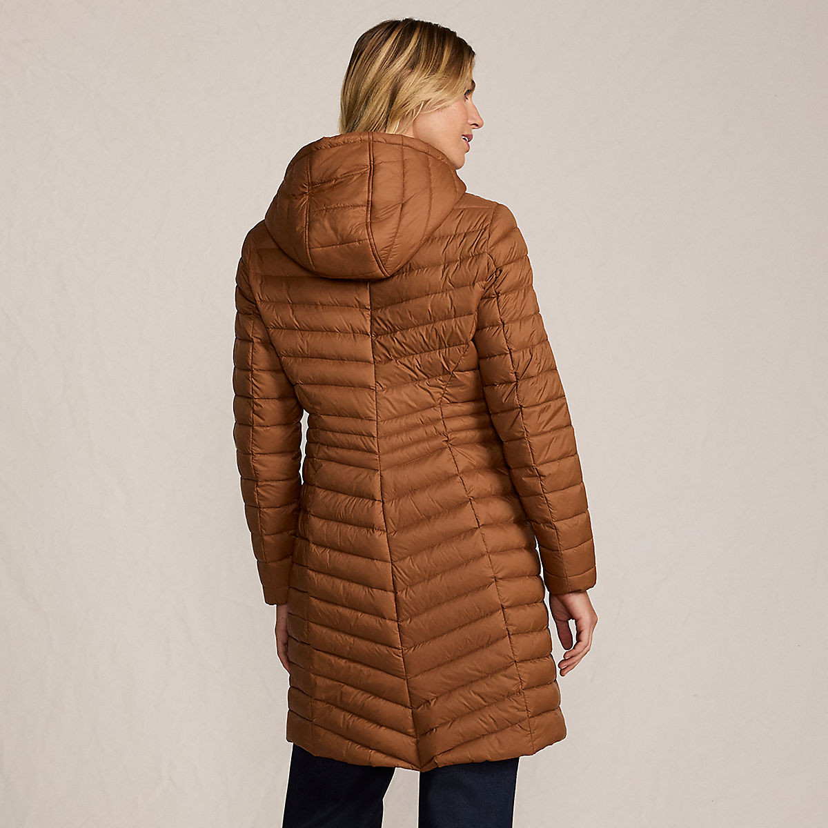 Women's Wanderweight Packable Down Coat | Lands' End (US)