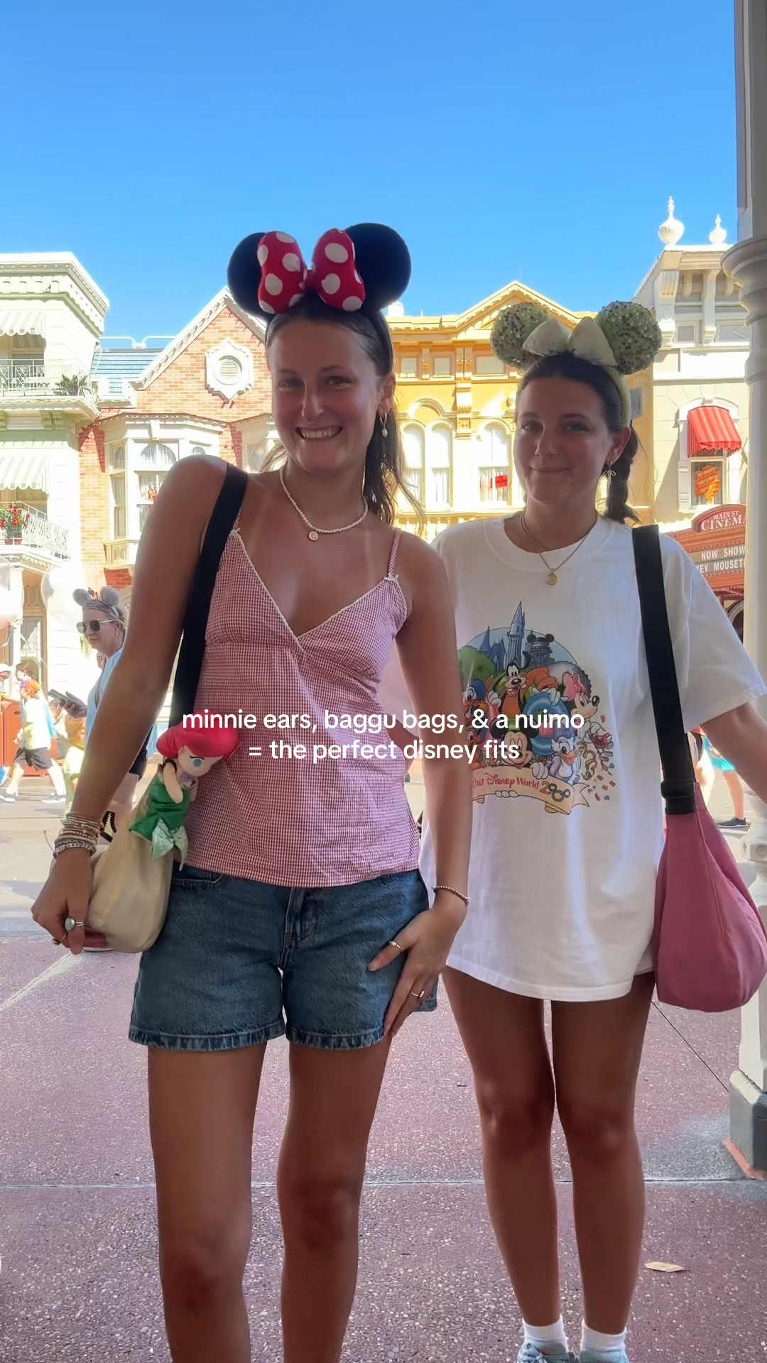 The perfect Disney fit <3

Shop Disney Minnie ears
Little mermaid nuimo
Baggu cross body purse
John Galt red plaid tank top
Abercrombie ae aerie Jean shorts jorts, denim

#LTKTravel #LTKWatchNow #LTKStyleTip