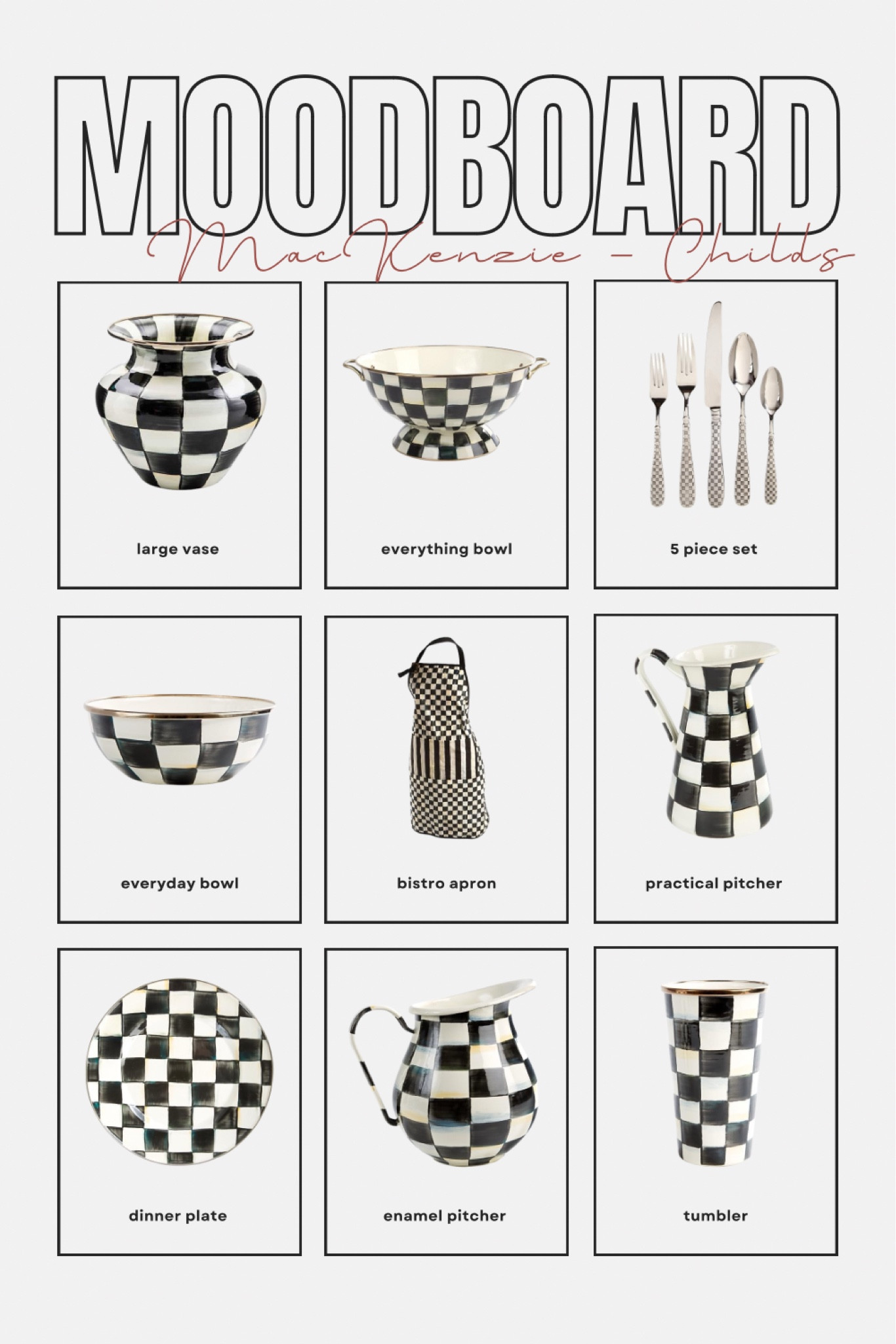 mackenzie-childs favorites | home decor favorites | checkered kitchen finds | courtly check | silverware sets | checkered apron 

#LTKfindsunder100 #LTKU #LTKhome