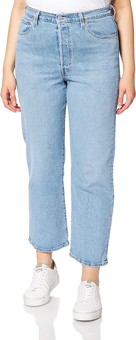 Levi's Women's Ribcage Straight Ankle Jeans | Amazon (UK)