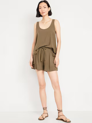 High-Waisted Playa Shorts -- 3.5-inch inseam | Old Navy (US)