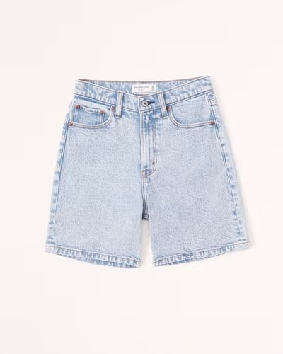 High Rise 7 Inch Dad Short | Abercrombie & Fitch (US)