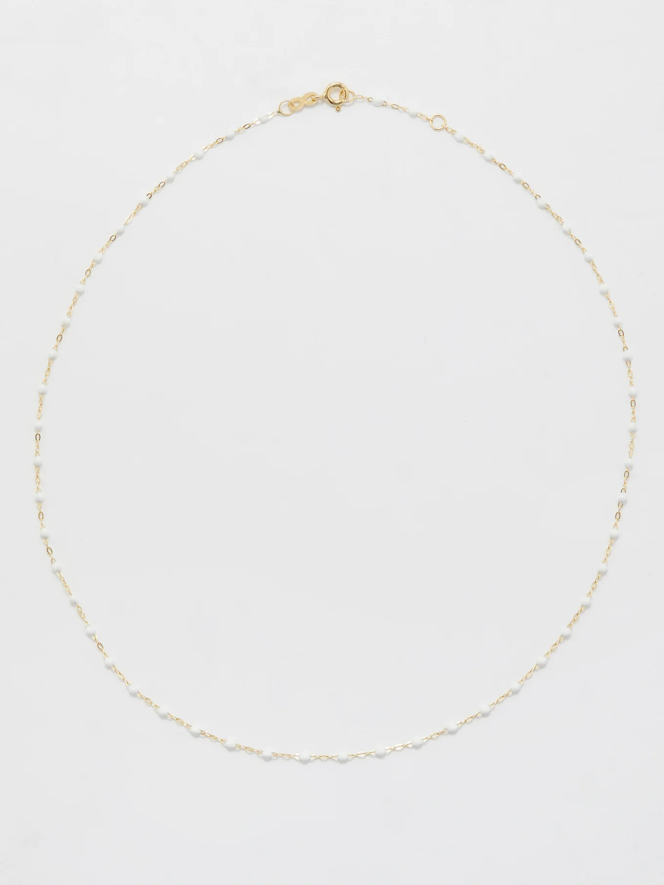 Classic Gigi resin & 18kt gold necklace | Matches (US)