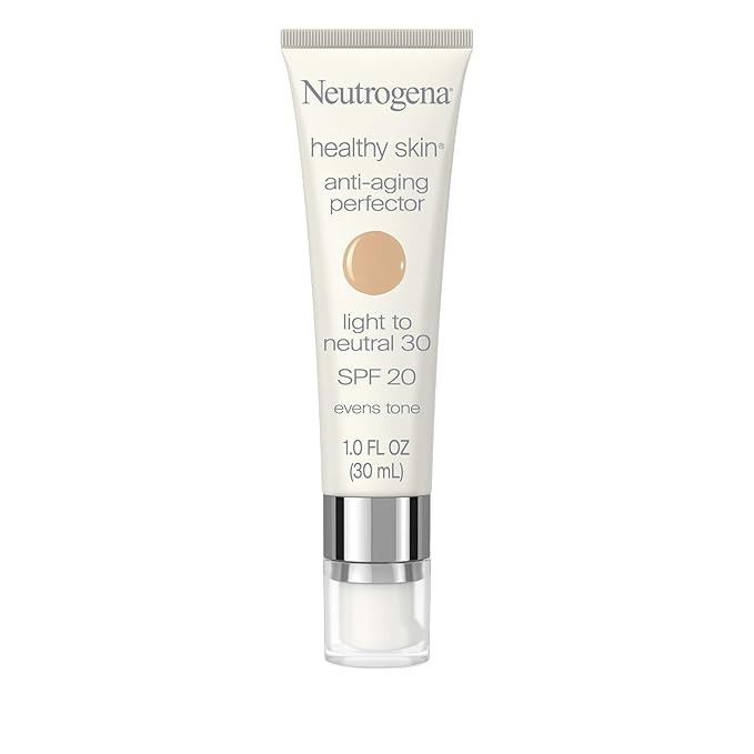 Neutrogena Retinol Treatment & Tinted Facial Moisturizer, Healthy Skin Anti-Aging Perfector, Broa... | Amazon (US)