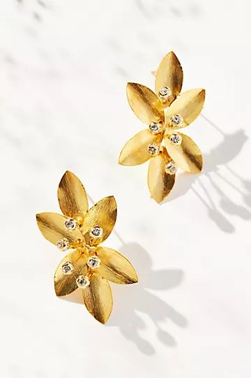 Palm Post Earrings | Anthropologie (US)