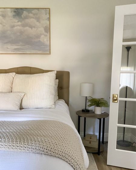 Neutral bright and airy bedroom 

#LTKfindsunder50 #LTKhome #LTKfindsunder100