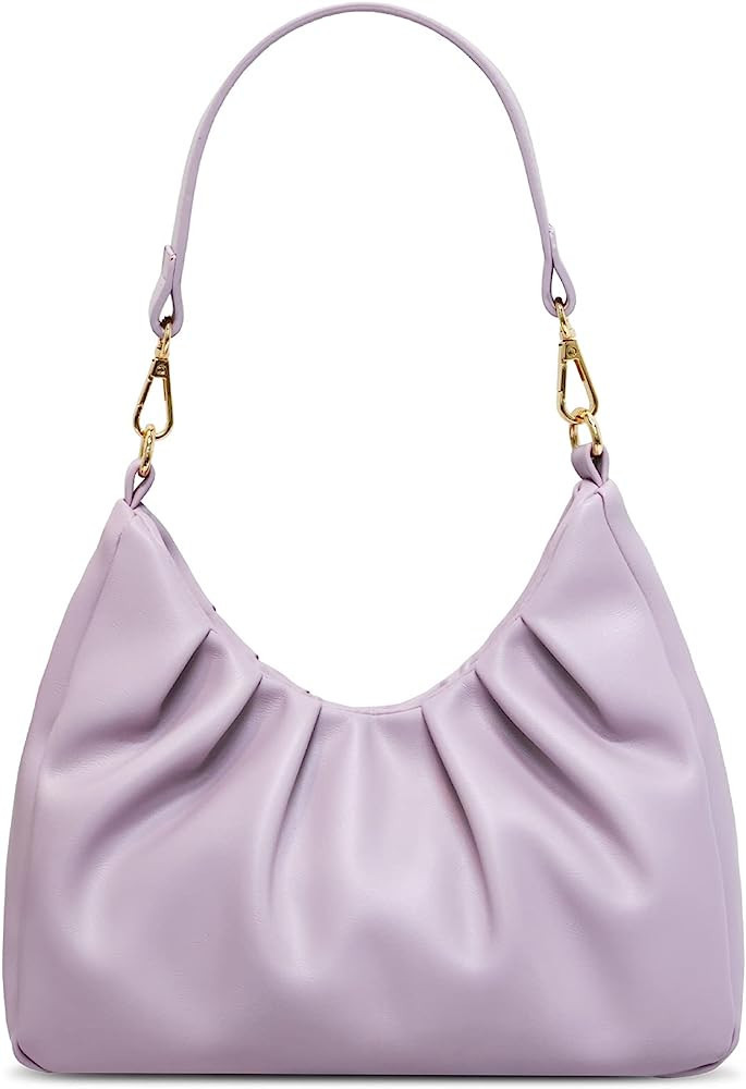 Shoulder Bags for Women, Cute Soft Small Clutch Purses,PU Leather Hobo Crossbody Tote Dumpling Ba... | Amazon (US)