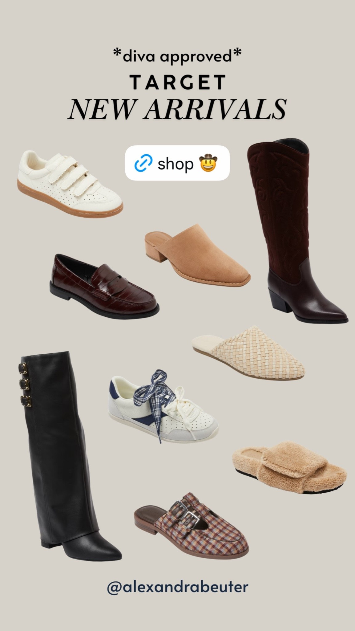 Target new arrivals // new fall shoes target // cute fall shoes // cute fall boots // cowgirl boots // chic fam boots // fall flats // fall sneakers // cute fall shoes

#LTKootd #LTKdayinmylife #LTKSeasonal