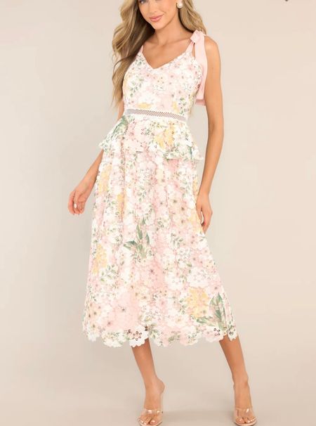 Wedding guest dress under $100! Spring wedding 

#LTKwedding #LTKfindsunder100