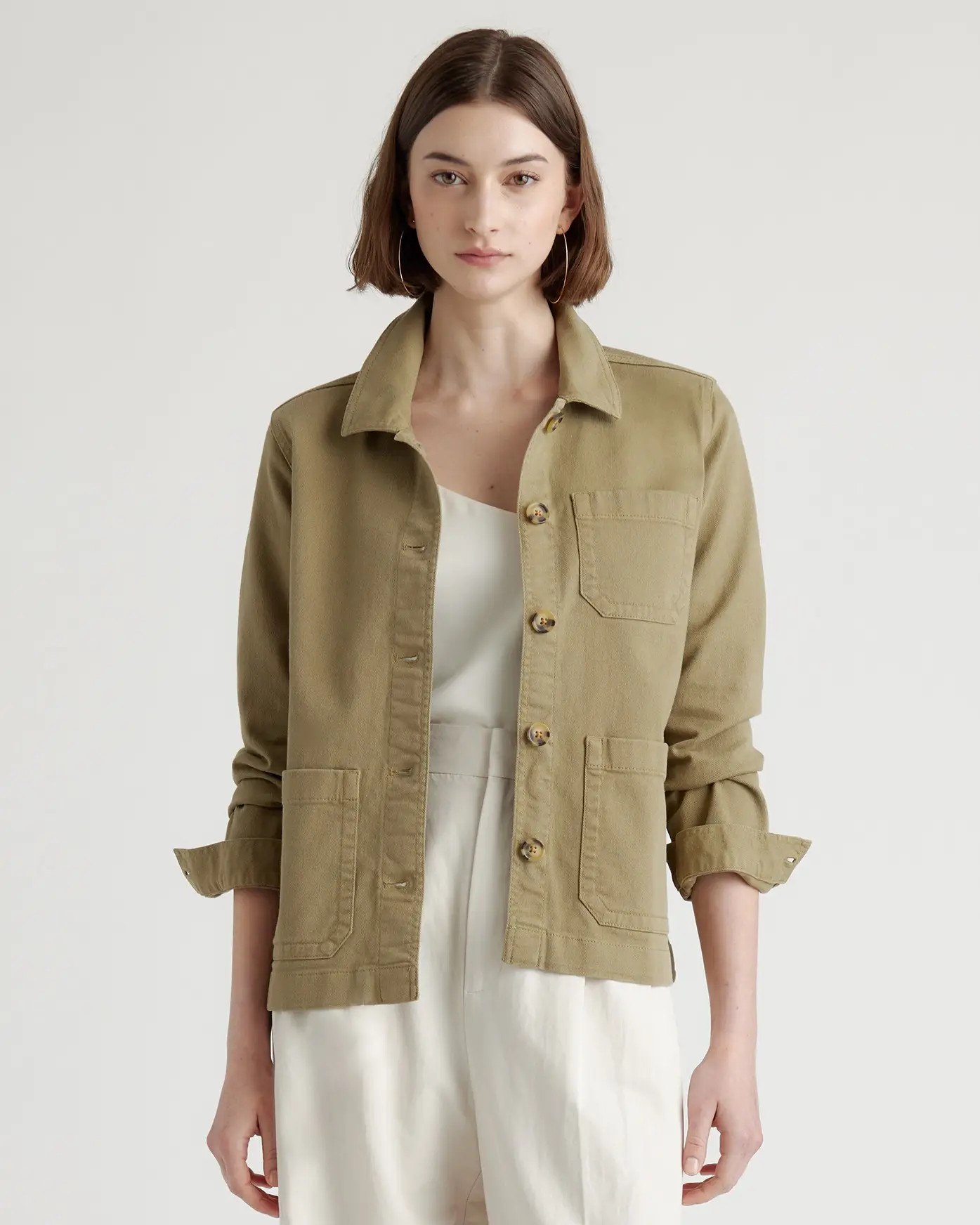 Organic Comfort Stretch Chore Jacket | Quince