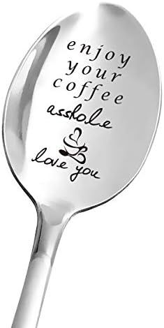 Best Friendship Spoon for Friends Women Girls - Funny Coffee Spoon Engraved Stainless Steel - Fri... | Amazon (US)