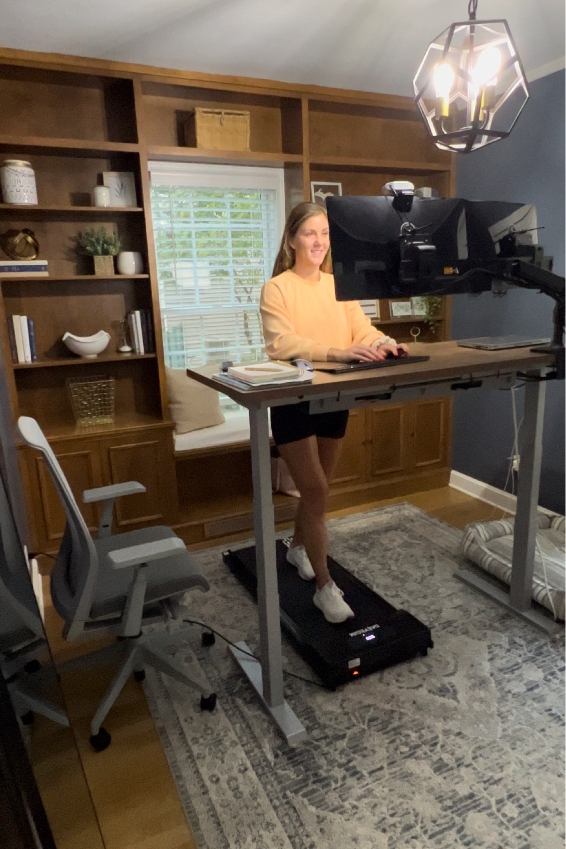 Home office finds! 

My office furniture is from Haworth (where I used to work) and so I got all it on employee discount!

But I’ve found similar products on Amazon for a fraction of the cost!

Plus check out the u hooks for storing and hanging your walking pad on the wall! 

#LTKhome #LTKfindsunder100 #LTKfitness