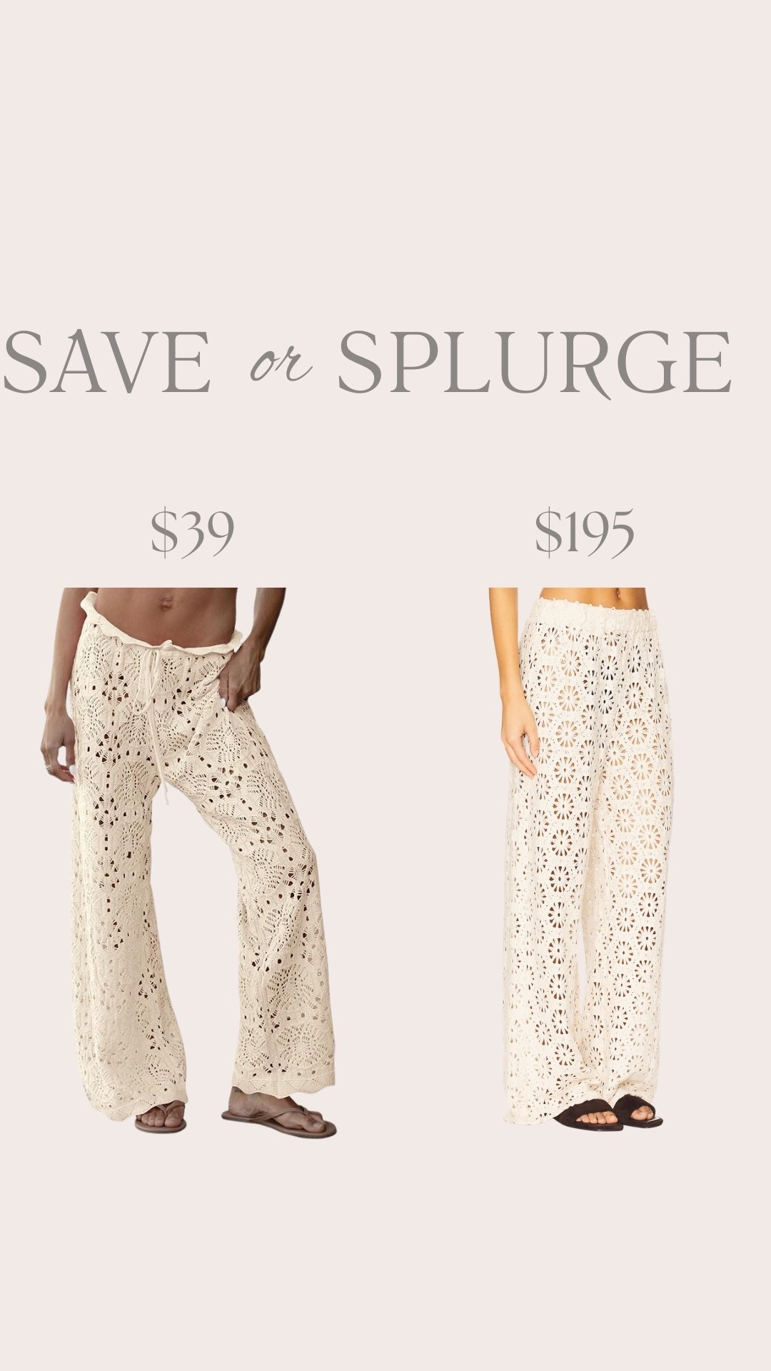 Save vs splurge 

#LTKMidsize #LTKmomlife #LTKOver40