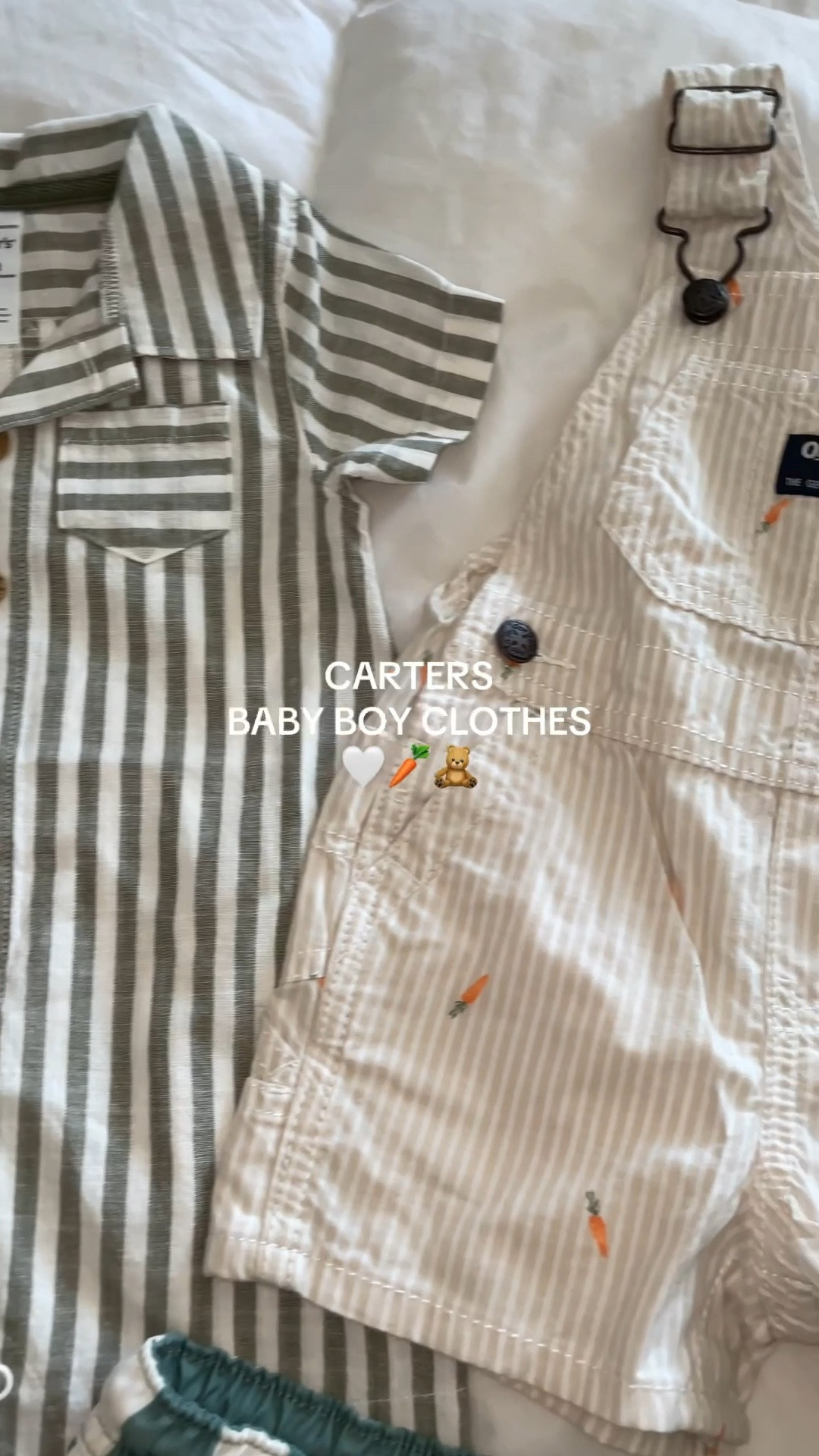 CARTERS BABY BOY CLOTHES HAUL!🥕🤍🧸🐬

#LTKFindsUnder50 #LTKSpringSale #LTKBaby