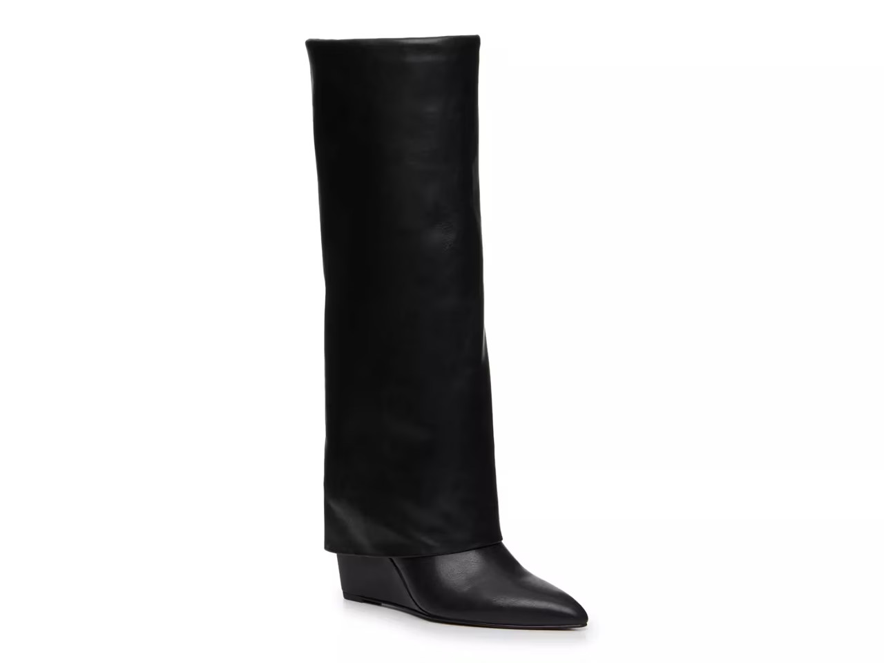 Madden Girl Evander Wide Calf Foldover Boot | DSW