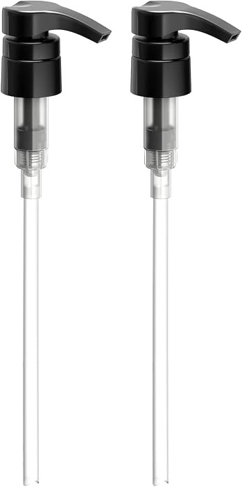 Bar5F Pumps for Shampoo and Conditioner Bottles, Salon-Brand Liters, 2 Pack | Amazon (US)