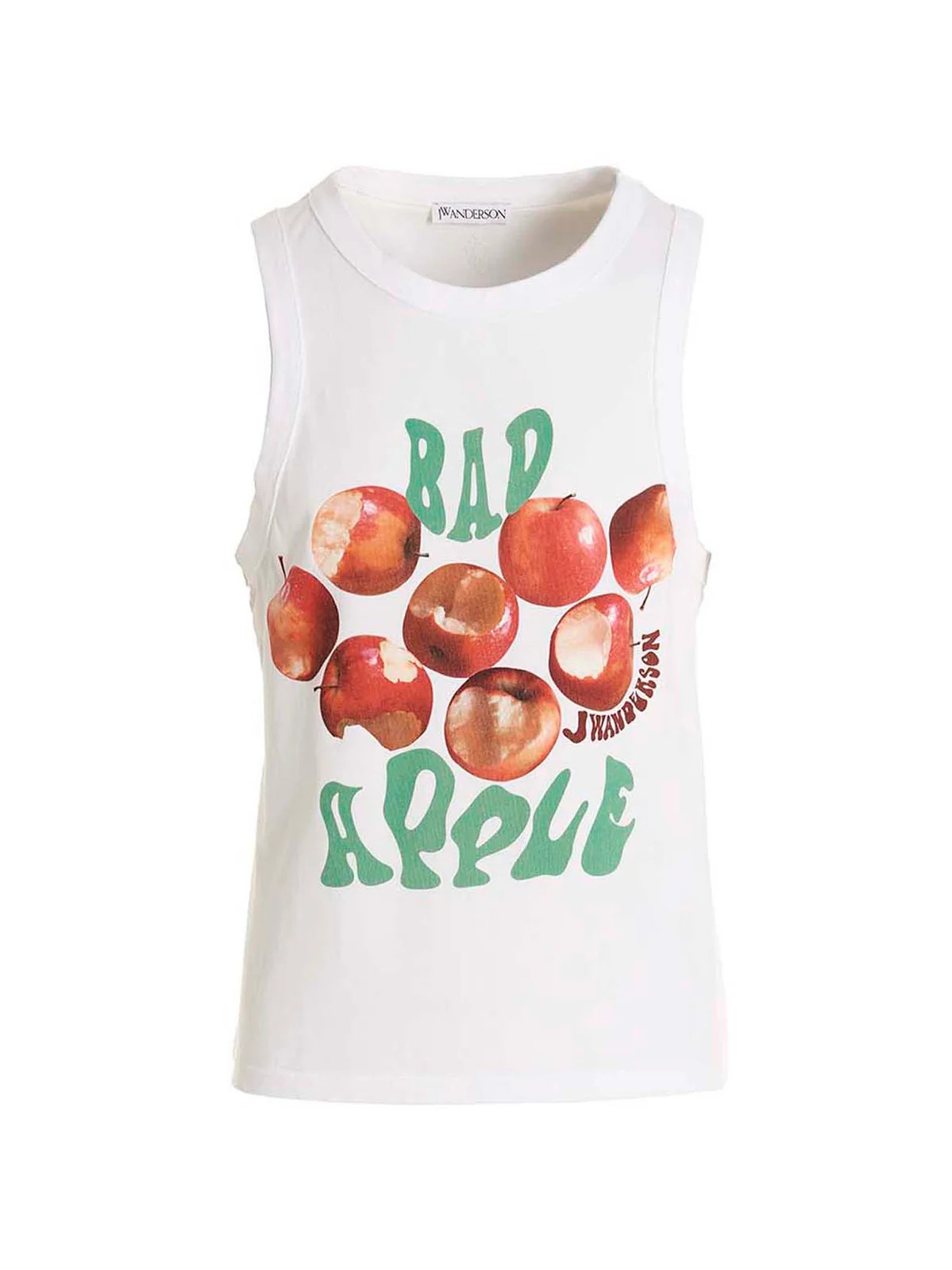 JW Anderson Graphic-Printed Crewneck Tank Top | Cettire Global