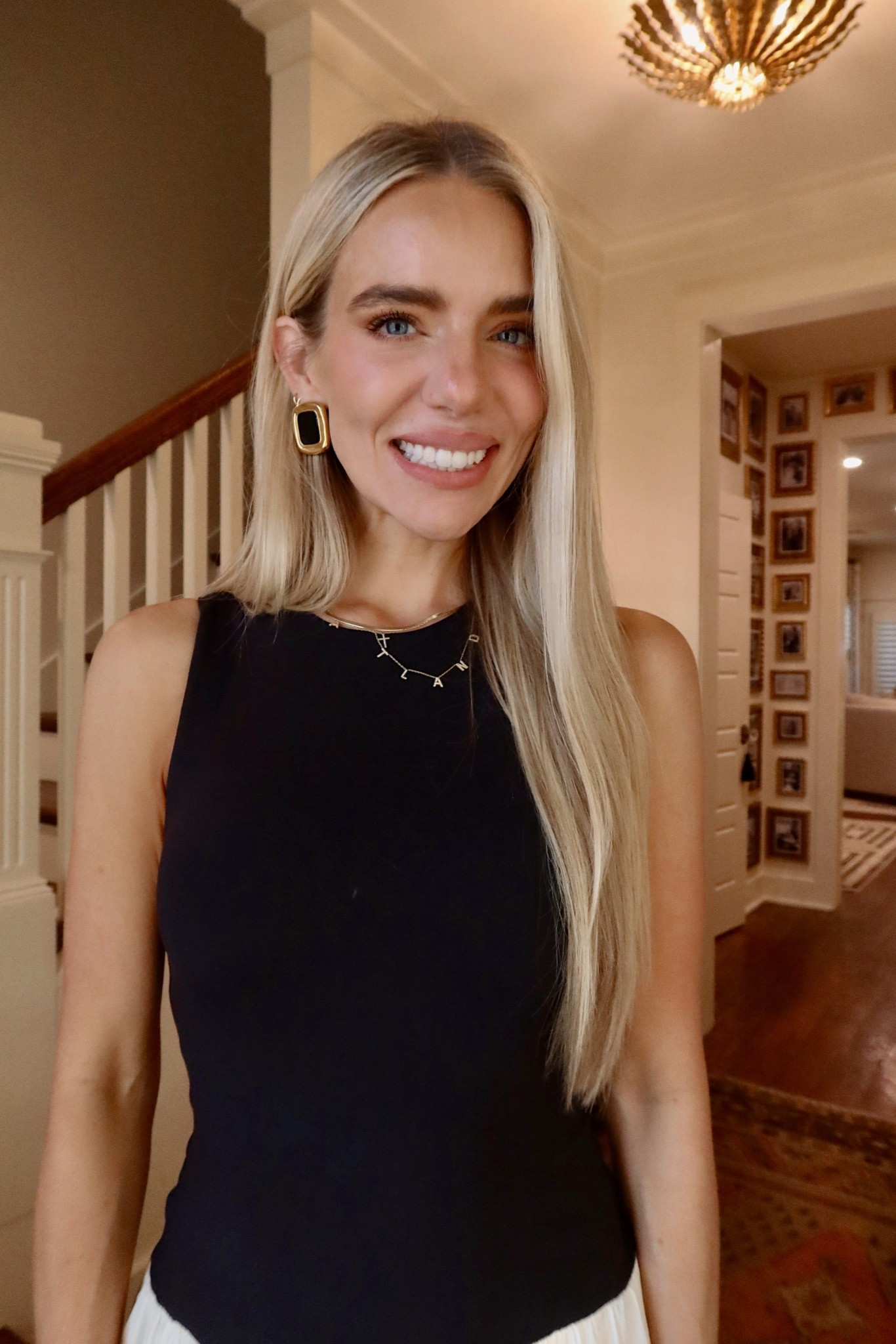 These black and gold statement earrings from Amazon are a steal!!! Perfect for fall and gameday!!

#LTKFindsUnder50 #LTKSeasonal #LTKU