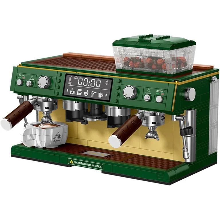 Remocguys Double-Head Coffee Machine Building Set&nbsp;Compatible with Lego Furniture Classic Dis... | Walmart (US)