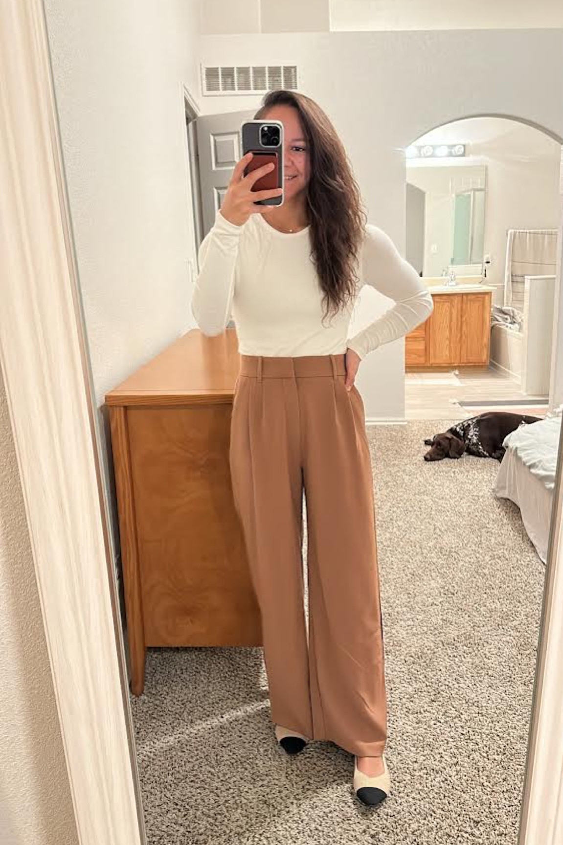 Business casual  from abercrombie! Also linking to similar pieces below!

#abercrombie #businesscasual #workoutfits #tailoredpants #workwear #workpants #officeoutfits #blackpants #salealert 

#LTKunder100 #LTKFind #LTKworkwear