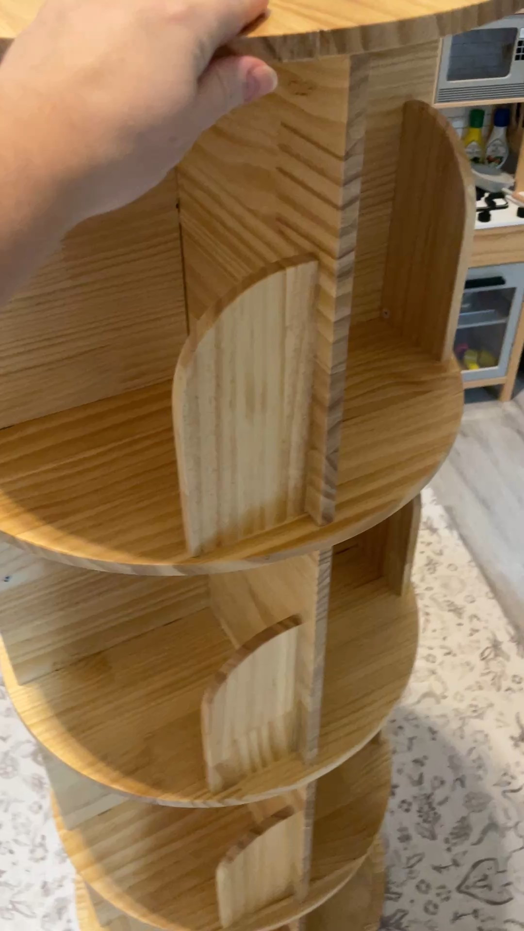 Rotating bookshelf!! We did the 4tier 


#LTKHome #LTKKids